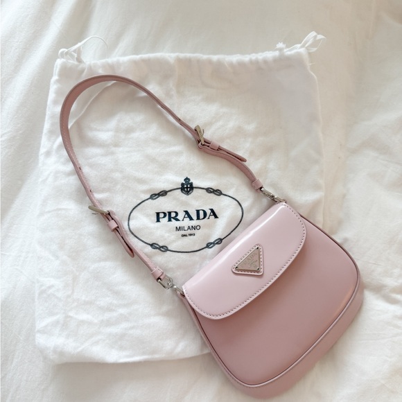 NWT Prada Pink Mini Cleo Bag - Picture 7 of 8